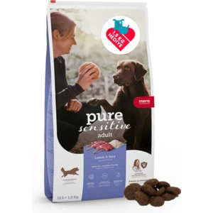 Pure Sensitive Lamb Kuzu Etli Hassas Yetişkin Köpek Maması 12.5 kg