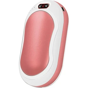 4 In 1 10000MAH USB Şarj Edilebilir El Isıtıcı Güç Bankası LED El Feneri Masaj Çift Taraflı Isıtma Üçüncü Vites Sıcaklık (Yurt Dışından)