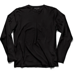 Kendim Seçtim Siyah Basic Uzun Kollu Unisex Tişört