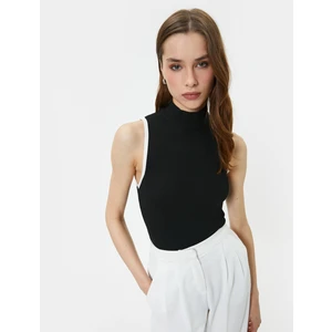 Fitilli Atlet Kolsuz Dik Yaka