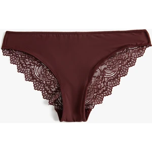 Brazilian Külot Dantelli Normal Bel