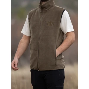 Huğlu Outdoor Kartal Nakışlı Polar Yelek