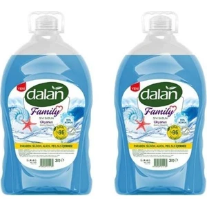 Dalan - Sıvı Sabun Okyanus 3lt - 2 Adet