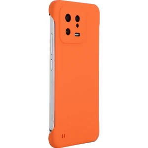 4U Sky Xiaomi 13 5g Ka Mat Telefon Kılıfı Anti-Çizelge Sabit Pc Arka Kapak-Turuncu (Yurt Dışından)