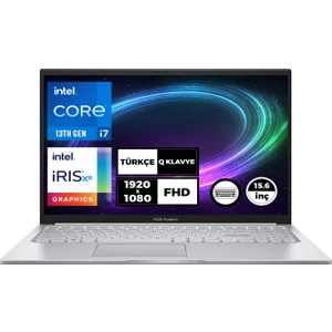 Vivobook 15 Intel Core I7-1355U 16GB 1tb SSD 15.6" Fhd Freedos Taşınabilir Bilgisayar X1504VA-NJ412005