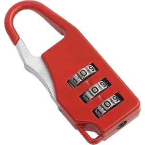 Weather Forecast 3 Hane 20 mm Şifreli Sıfırlanabilir Dolap Bagaj Çanta Kilidi Asma Kilit cin537kr