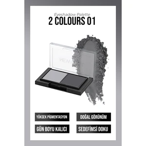 New Well Porcelain Make Up 2li Far Paleti NO01
