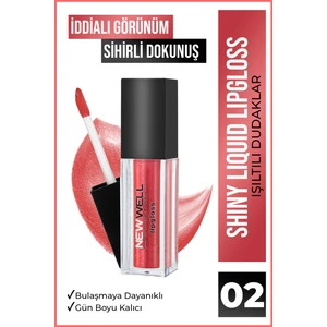 New Well Shiny Liquid Lipstick - 02