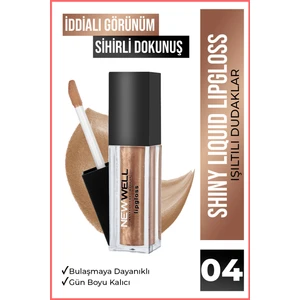 New Well Shiny Liquid Lipstick - 04