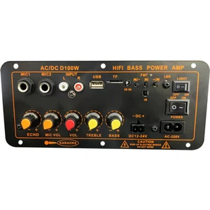 AC220V 12V 24V Yüksek Güç Dijital Amplifikatör Kurulu Bluetooth Subwoofer Amp Araba Ev Tf USB Rca Ses Amplificador (Yurt Dışından)