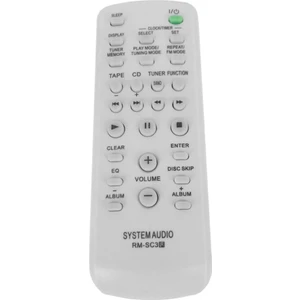 CD Hıfı Sistemi Ses Uzaktan Kumandası -Sc3 -SC30 -SC50 -SC55 MHC-RG29 MHC-RG490S -EH10 -U1 -Cpz1 (Yurt Dışından)