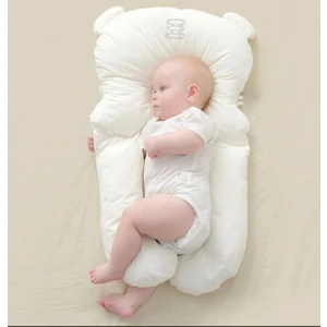 İlin Baby Bebek Yastığı, Bebek Kafa Yastığı Bebek Uyku Arkadaşı, Düz Kafa Yastığı  Pamuk Kumaş