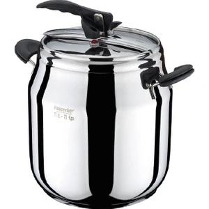 Home Perfect 7 Litre Düdüklü Tencere Siyah Kulp
