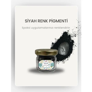 Epoksi Renk Pigmenti Siyah Toz Pigment Boya 10 gr