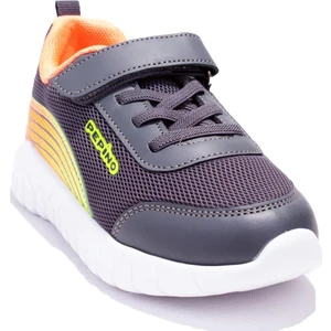 1423 Ortopedik Günlük Füme Turuncu Erkek Çocuk Spor Ayakkabı