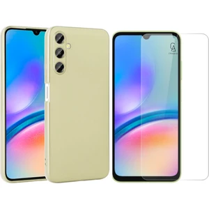 Samsung Galaxy A05S ile Uyumlu Kılıf Telefon Kılıfı ve Temperli Cam Ekran Koruyucu
