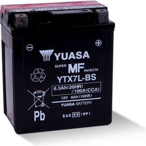 SUZUKI UK 110 ADDRESS (15-20) YUASA YTX7L-BS 12V/6.3AH AKÜ