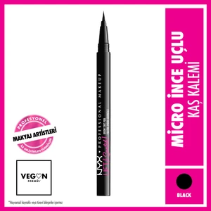 Nyx Professional Makeup Lıft & Snatch! Brow Tınt Pen - Black