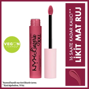 Nyx Professional Makeup Lıp Lıngerıe Xxl Matte Lıquıd Lıpstıck - Pushd Up