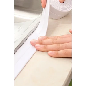 Gilli Store 3,2 mt Su Sızdırmaz Bant Lavabo Küvet Tezgah Kenar Bandı Banyo Mutfak Pencere Yalıtım Bandı 1 Adet