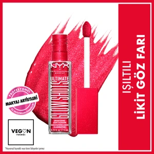 Nyx Professional Makeup Ultimate Glow Shots Işıltılı Likit Göz Farı - 19 Strawberry Stacked