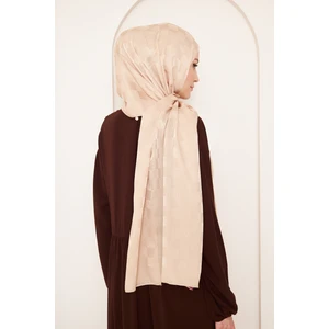 Şehr-i Şal Saka Fashion Dama Desenli Jakarlı Şal