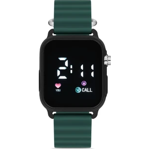 Aqua Di Polo 1987 Unisex Yeşil Silikon Dijital Ledkol Saati APWR033306