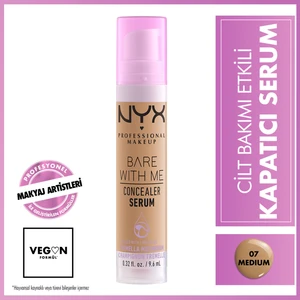 Nyx Professional Makeup Bare With Me Concealer Serum - 07 Medıum