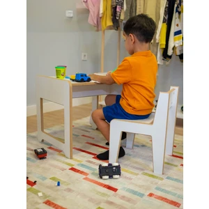 Montessori Çocuk Oyun ve Aktivite Masası ve Sandalye