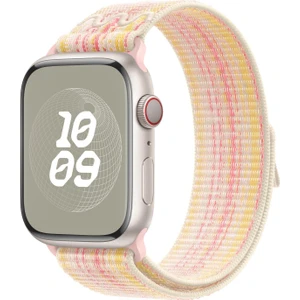 Apple Watch Series 9 45MM Kordon Terra Sport Loop Pembe