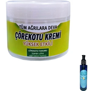 Çörek Otu Kremi + 100 Ml / Rekza Çilekli Vücut Masaj Bakım Yağı 125 Ml