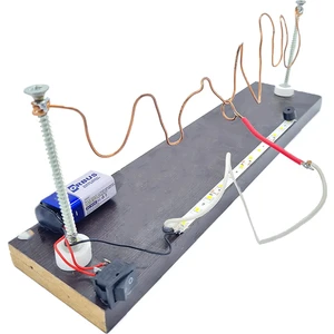 Smyrna Store Yüzük Oyunu Titrek El Projesi Sesli ve LED Işıklı Ikaz