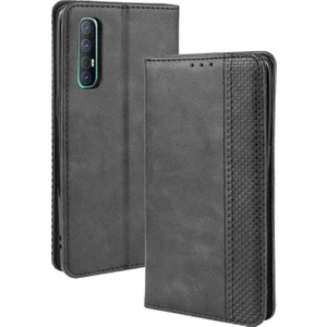 Oppo Reno 3 Cüzdan Deri Flip Telefon Kılıfı (Yurt Dışından)