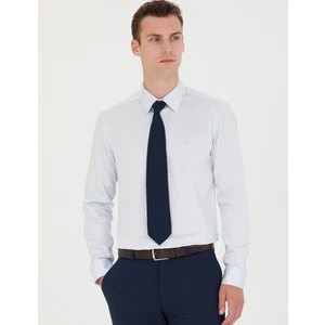 Pierre Cardin Erkek Açık Mavi Slim Fit Uzun Kollu Basic Gömlek 50280213-VR003