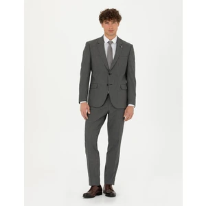 Pierre Cardin Erkek Füme Slim Fit Takım Elbise 50273455-VR058