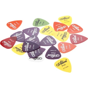 Alice 20 Adet 0.71MM Pürüzsüz Naylon Orta Elektrik/akustik Gitar Penaları (Yurt Dışından)