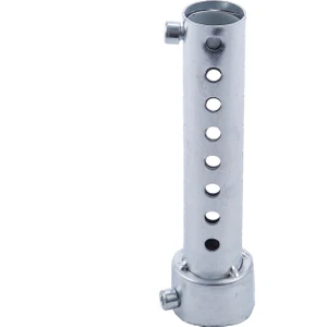 Gümüş Motosiklet Egzoz Kutusu Susturucu Ekleme Bölme Db Killer Susturucu 35MM x 140MM (Yurt Dışından)
