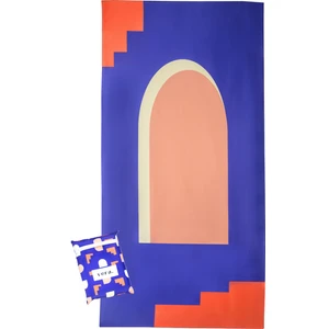 Prayer Mats - Passage, Taşınabilir Seccade, Seyahat Seccadesi, Cep Boy, Katlanabilir, Portatif, Su Geçirmez, Modern Tasarım, Turuncu