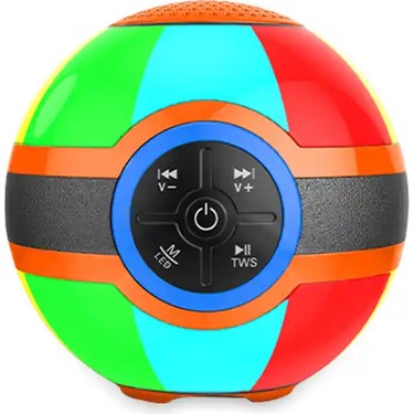 Cmk ZQS1212 Rgb LED Işıklı Kablosuz Bluetooth Hoparlör Ses Fiyatı