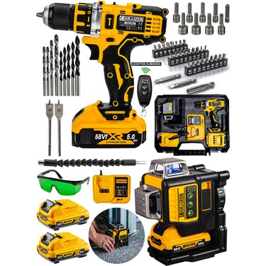 Graizer Alman 2li Set 58 Vf 12 Köşe Otomatik Hizalama Lazer Fiyatı