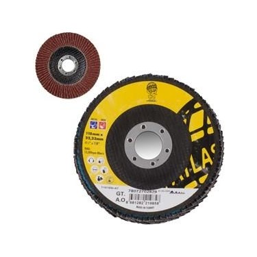 Atlas Katlı Flap Disk Yuvarlak Zımpara 115 mm - P40 Kum - 1 Fiyatı