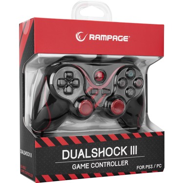 Rampage SG-R601 PS3/PC Kırmızı USB 1.8m Joypad Fiyatı