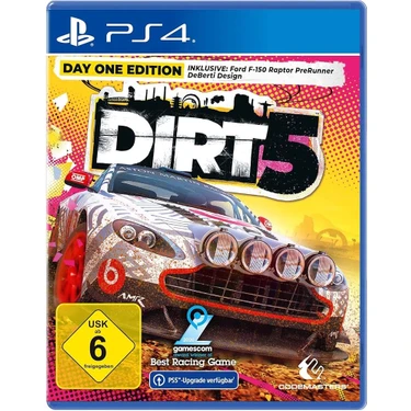 Codemasters Dirt 5 Day One Edition Ps4