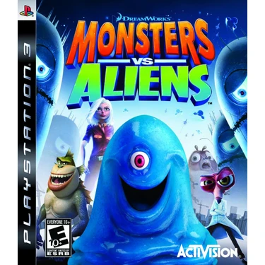 Activision Ps3 Monsters Vs Aliens Orjinal