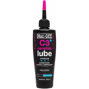 Muc-Off C3 Wet Ceramic Lube Zincir Yağı