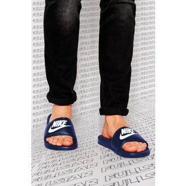 Nike Futura Benassi Slide Hard Blue Unisex Tek Bantlı Tek Bantlı