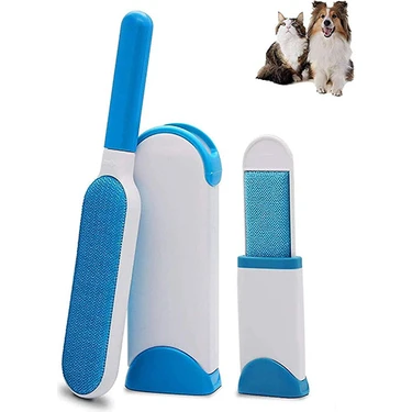 İşte Bu Tüy Kıl Toplayıcı Kendini Temizleyen Tarak Kedi Köpek Fırçası Toz Temizleyici Fırça