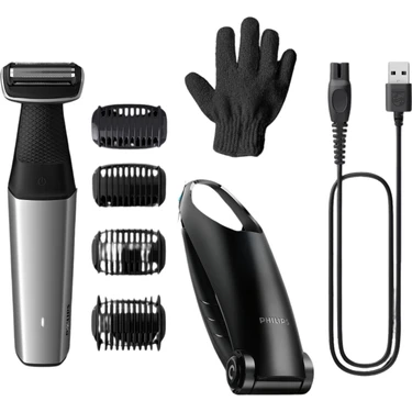 Philips BG5021/16 Vücut Bakım 5000 Serisi Duşa Uygun & Hassas Bölge ve Vücut Tıraş