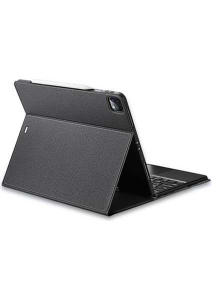 iPad Pro 12.9 (2020-2021-2022) Tk Series Kablosuz Bluetooth Klavye Touchpad Kılıf