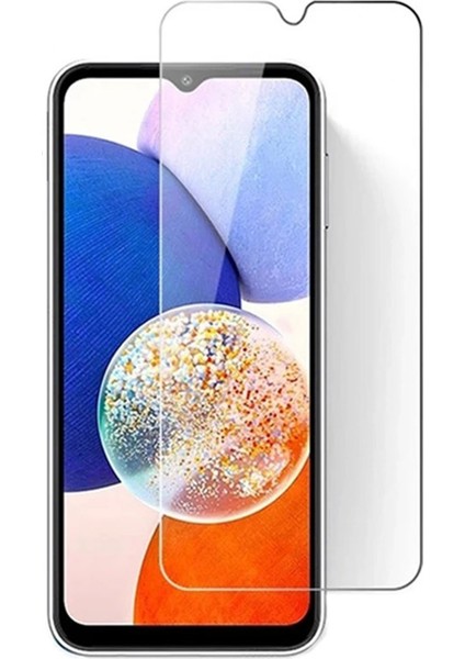 Samsung Galaxy A14 Kırılmaz Cam Şeffaf 0.3mm Kılıf Dostu Temperli Ekran Koruyucu